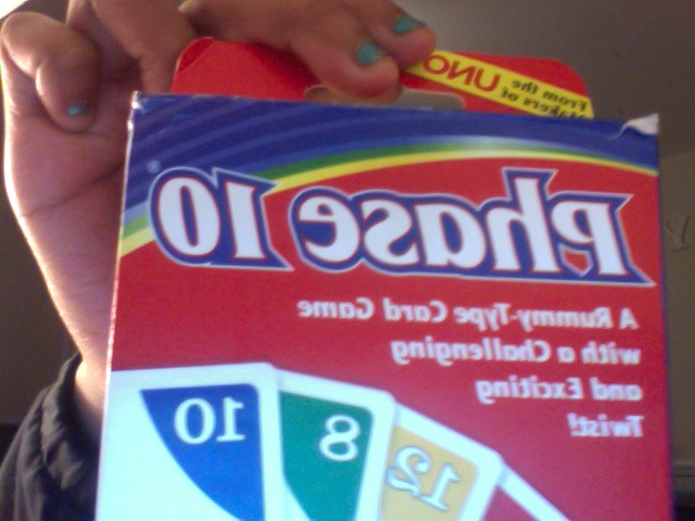 How Phase 10 Relates to My Life By: Cheyse L.