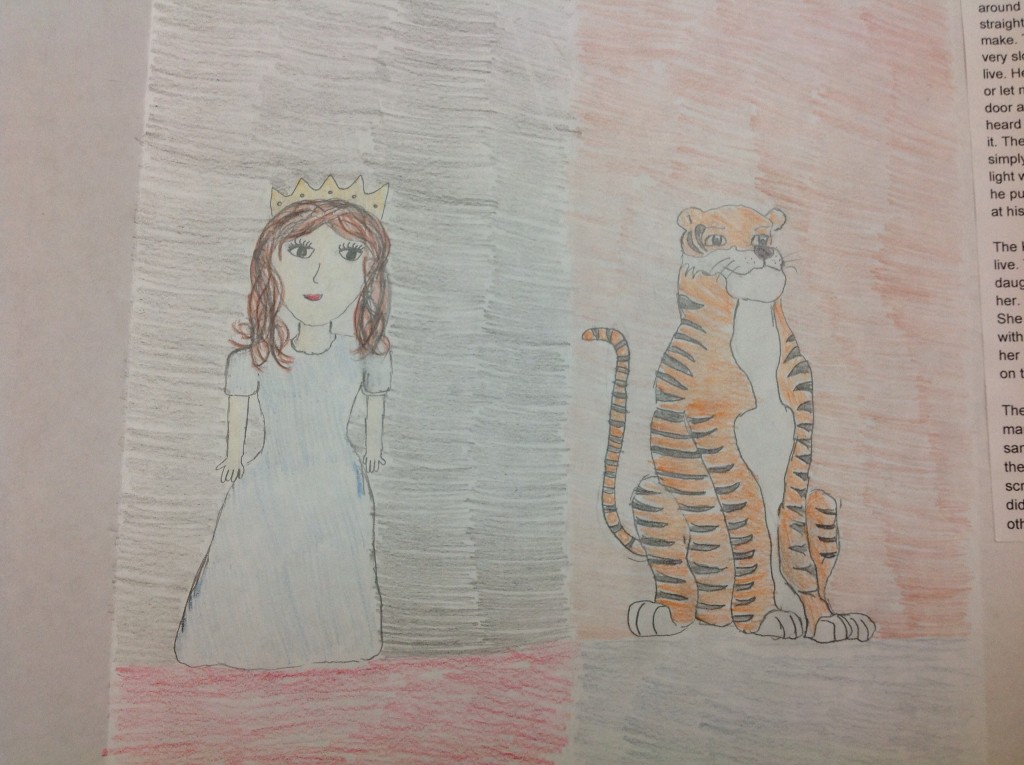 Lady Or The Tiger by: Lucy W.