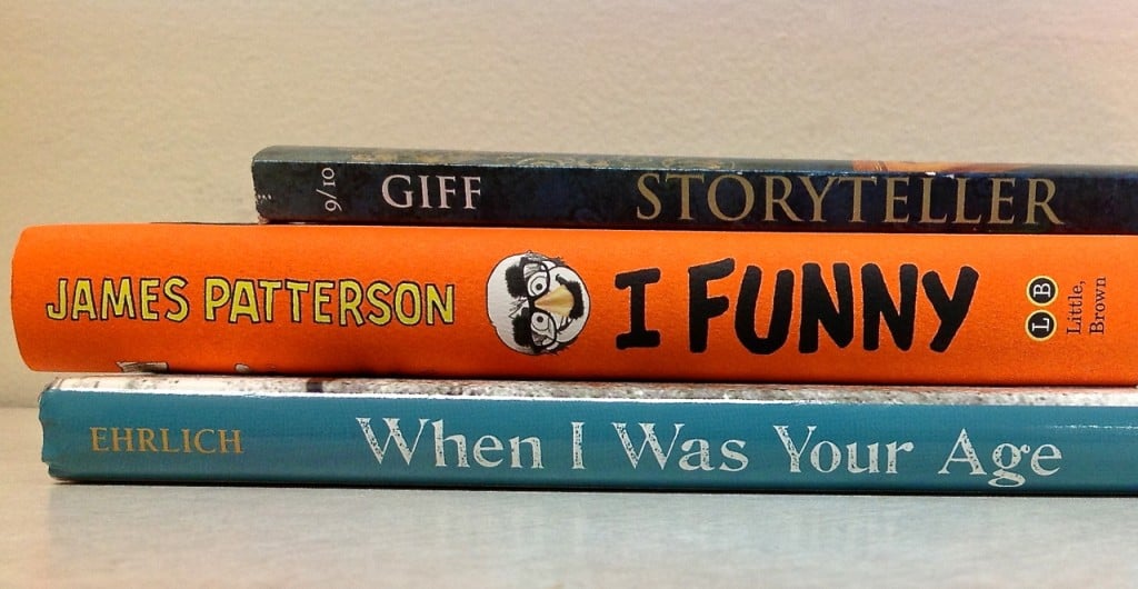 Book spine Poetry 3